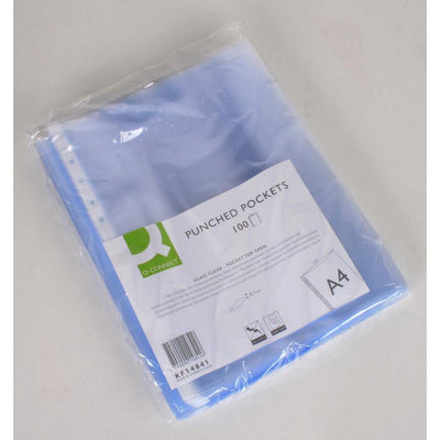 Punched Pockets - 0.1Mic - X100Pcs