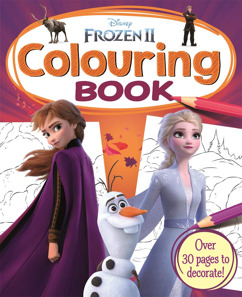 Diseny Frozen 2 Colouring Book