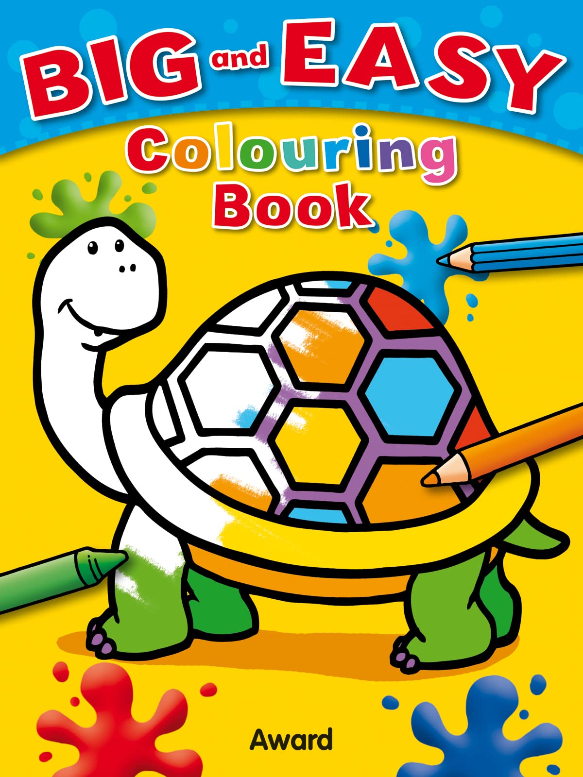 Big & Easy Colouring Book