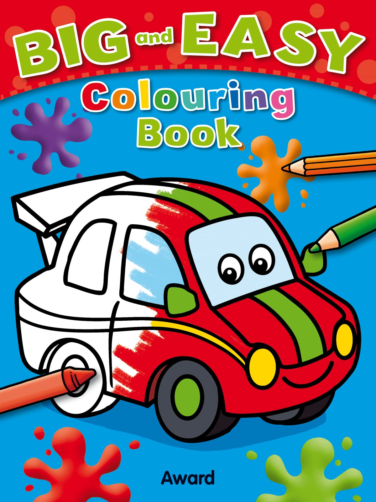 Big & Easy Colouring Book