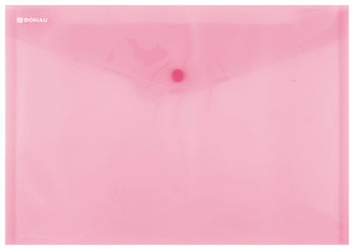 Button A4 Envelope Transparent Red