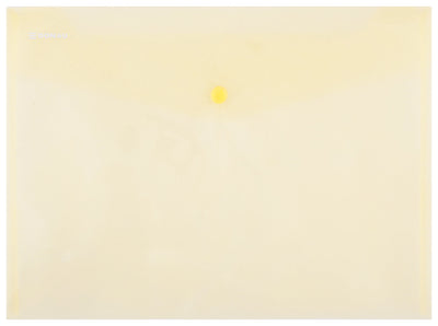 Button A4 Envelope Transparent Yellow