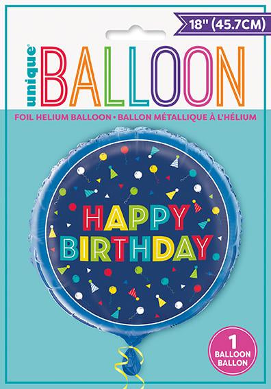 Happy Birthday Foil Ballon 18"