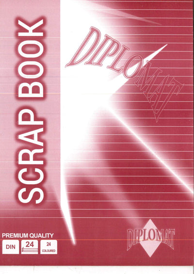 Scrap Book A5 24 Coloured Pages