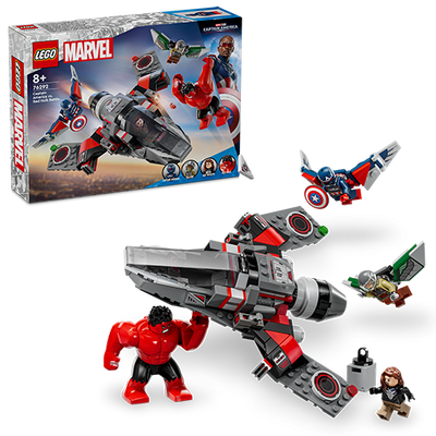 LEGO Marvel Captain America vs. Red Hulk Duel - 76292