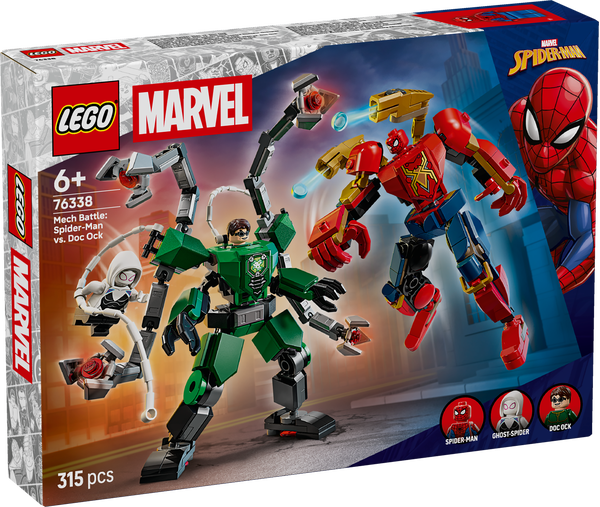 LEGO Marvel Mech battle 76338 Spider-Man VS Doc Ock