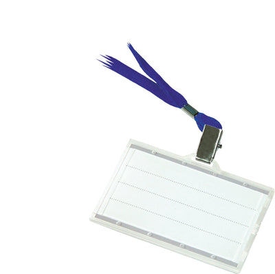 Name Badge Holder With Lanyard
