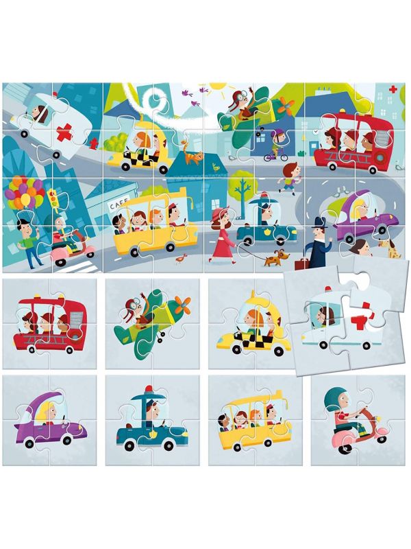 Puzzle 8 + 1 The City