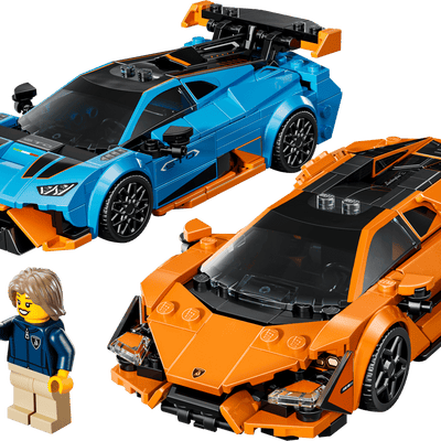 LEGO Speed Champions Lamborghini Revuelto & Huracán STO 77238
