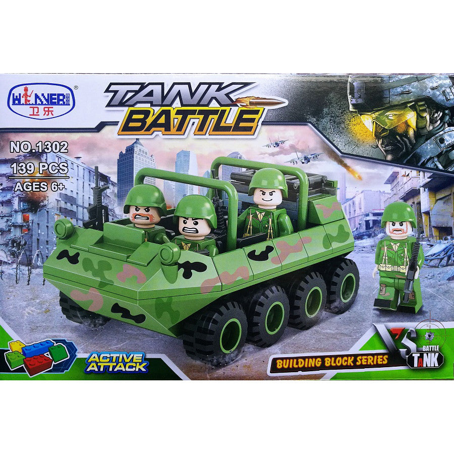 Tank Battle 139 Pcs 1302