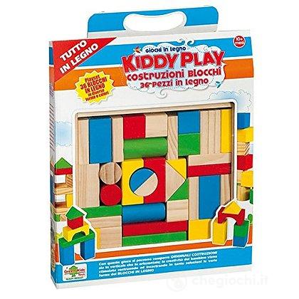 Kiddy Play 36 Pezzi In Legno