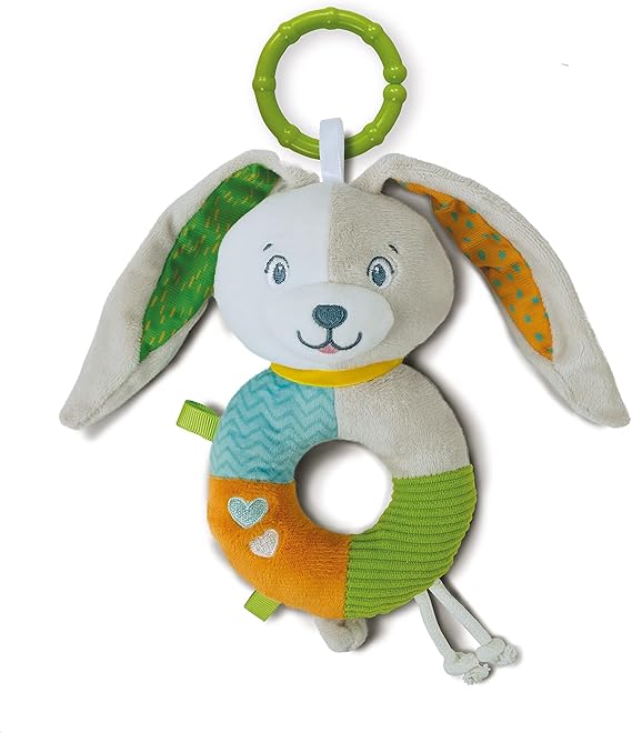 Baby Clementoni For You Soft Bunny Rattle