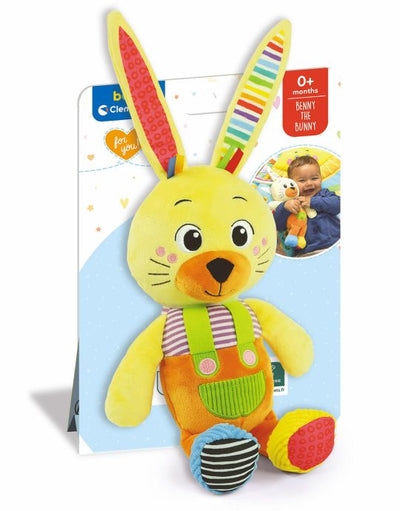 Clementoni Baby Benny the Bunny Plush Toy