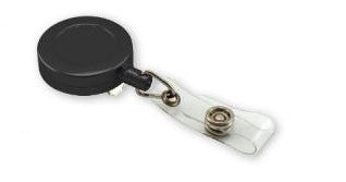 Retractable reel for badge Holder
