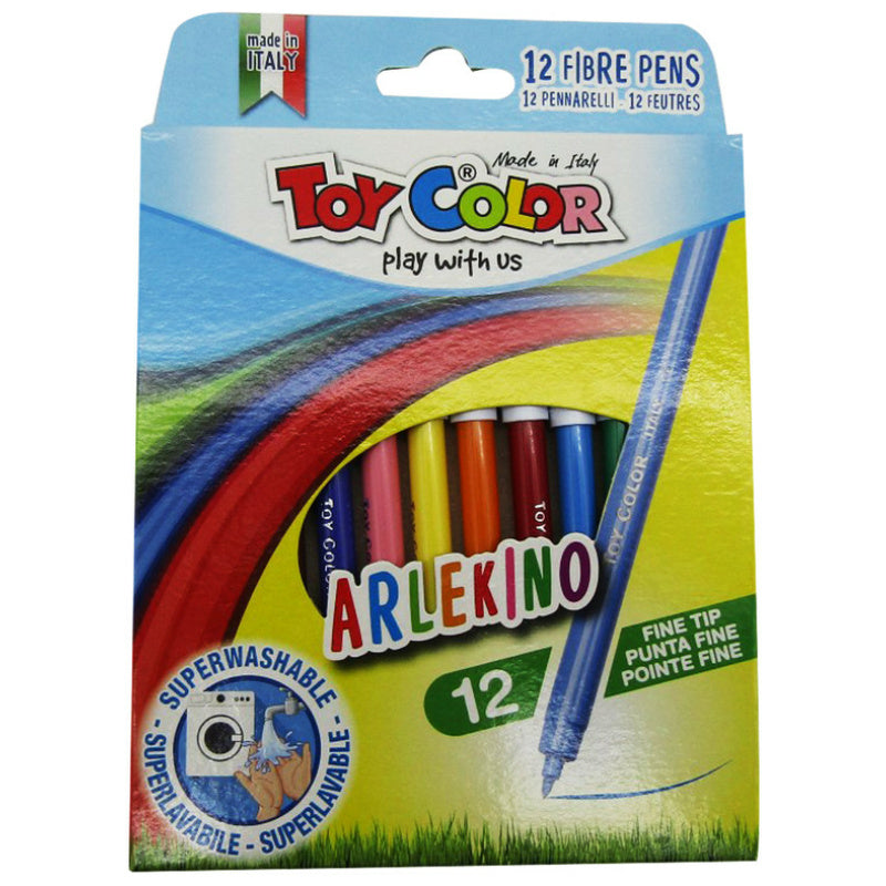 Toycolor Fibre Pens X12