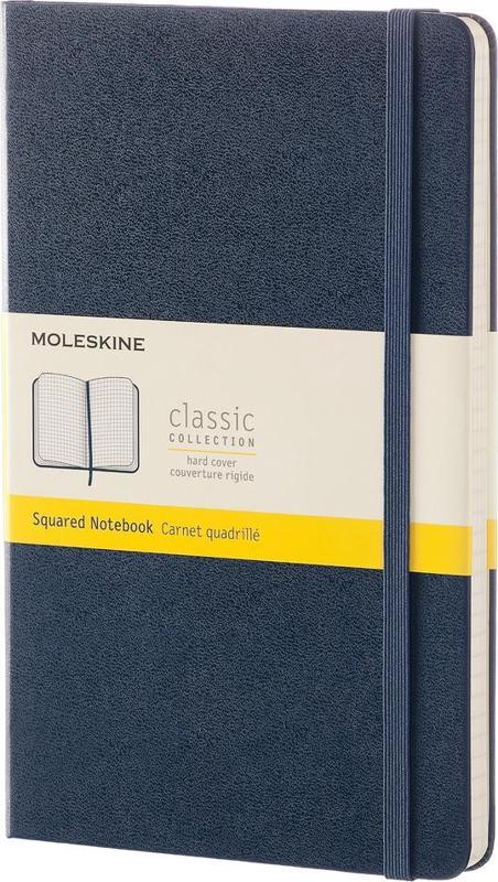 Notebook Squared Saphire Blue Hard A5