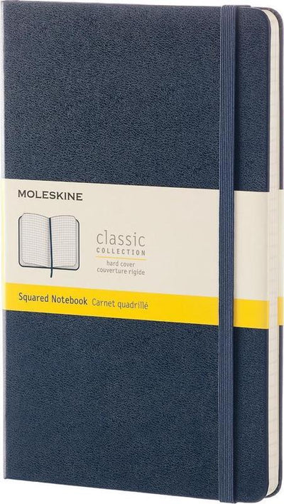 Notebook Squared Saphire Blue Hard A5
