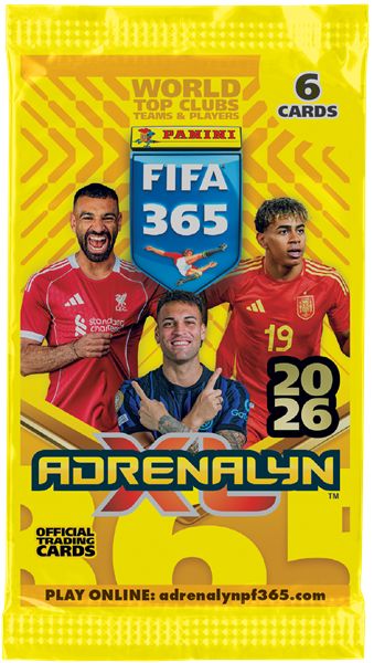Panini FIFA 365 Adrenalyn XL 2026 Trading Card Packet