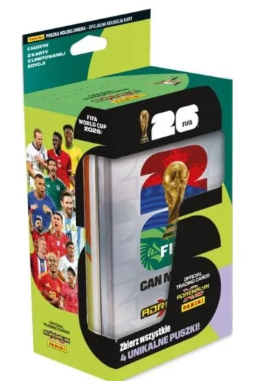 FIFA World Cup 2026 Adrenalyn XL x1 Classic Tin - collect all 4 unique tins