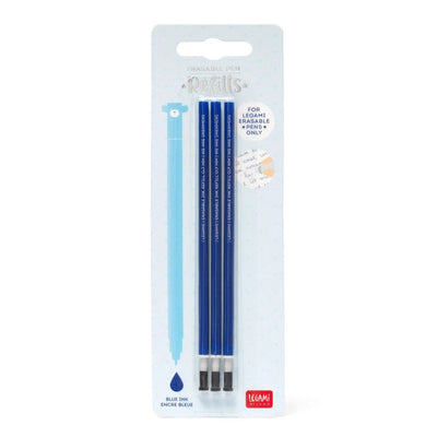 Blue Erasable Pen Refill For Legami Pens Set Of 3