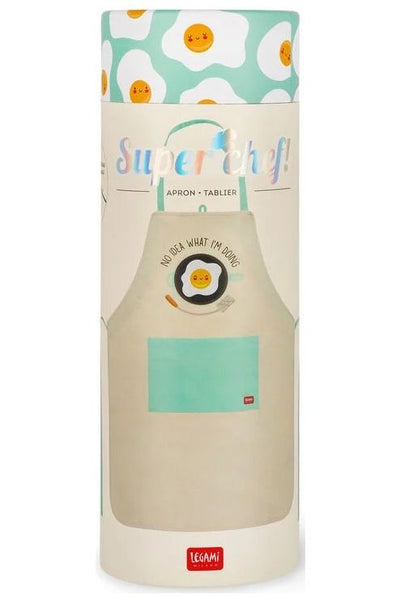 Legami Apron - Super Chef - No Idea What Im Doing - Gift Box