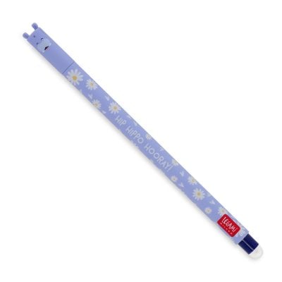 Legami - Hip Hippo Hooray Erasable Pen 0.7Mm