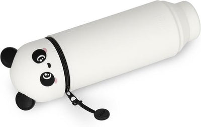Legami 2-In-1 Soft Silicone Pencil Case - Kawaii - Panda