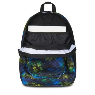 SEVEN ZAINO FREETHINK BOY ACID GREEN 2 Large compartments fit A4