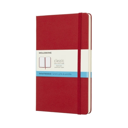 Moleskine Classic Notebook A5 Dotted Hard Cover Scarlet Red