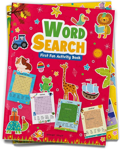 Word Search: First Fun Activity Books For Kids