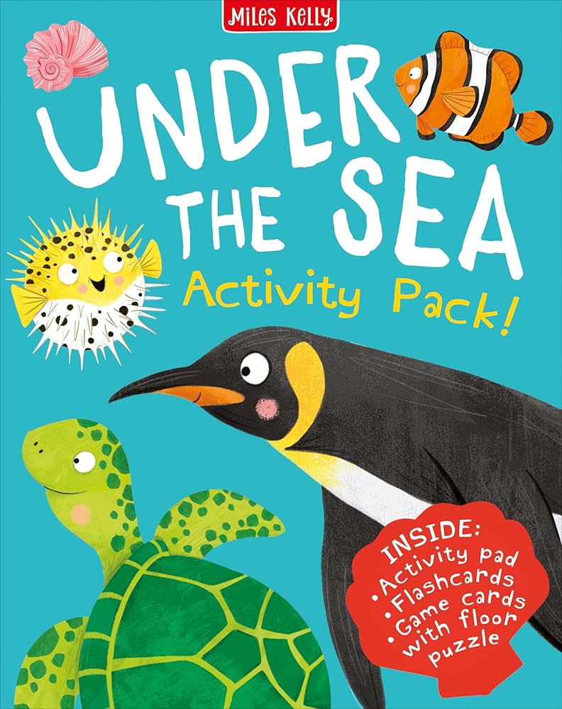 Under The Sea Activity Pack - 25 Wonderfully Illustrated Sea Creature Game Cards