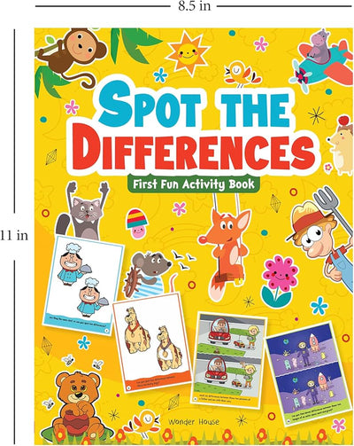 First Fun Activity Book Spot The Differences