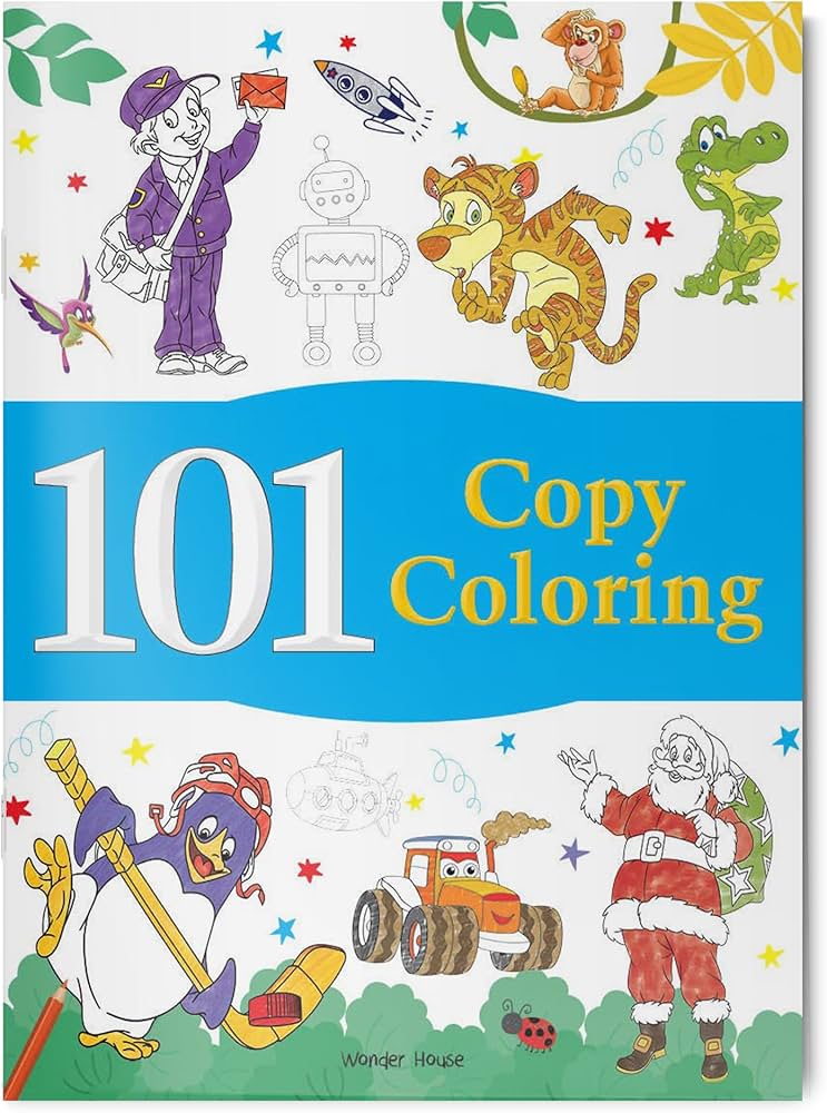 Fun Activities - 101 Copy Colour