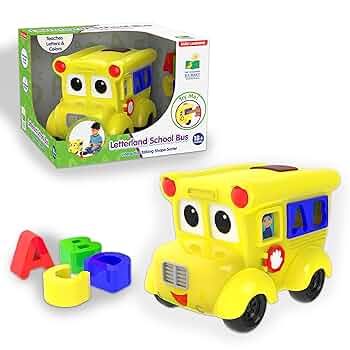 The Learning Journey Early Learning Letterland School Bus
