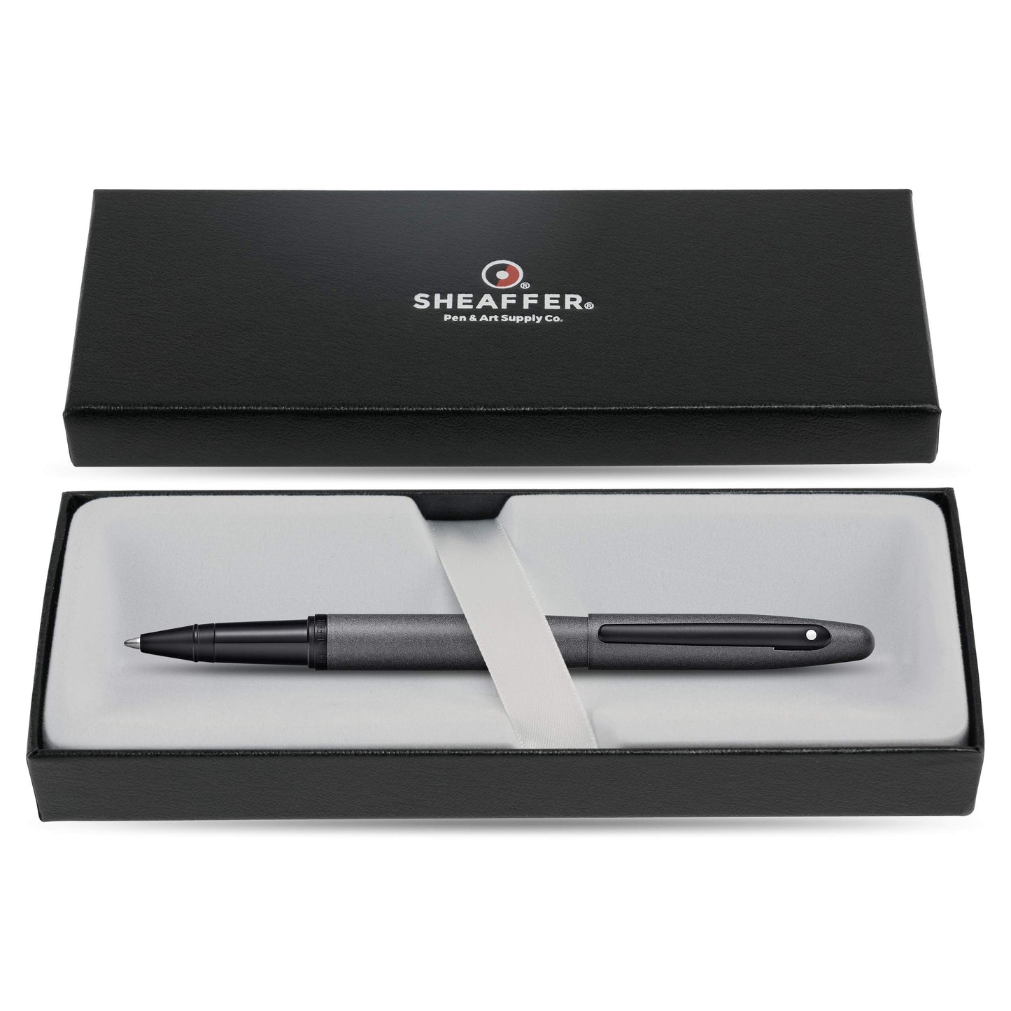 Sheaffer Gunmetal Grey Lacquer W/Matte Black Powder Coated Rollerball Pen