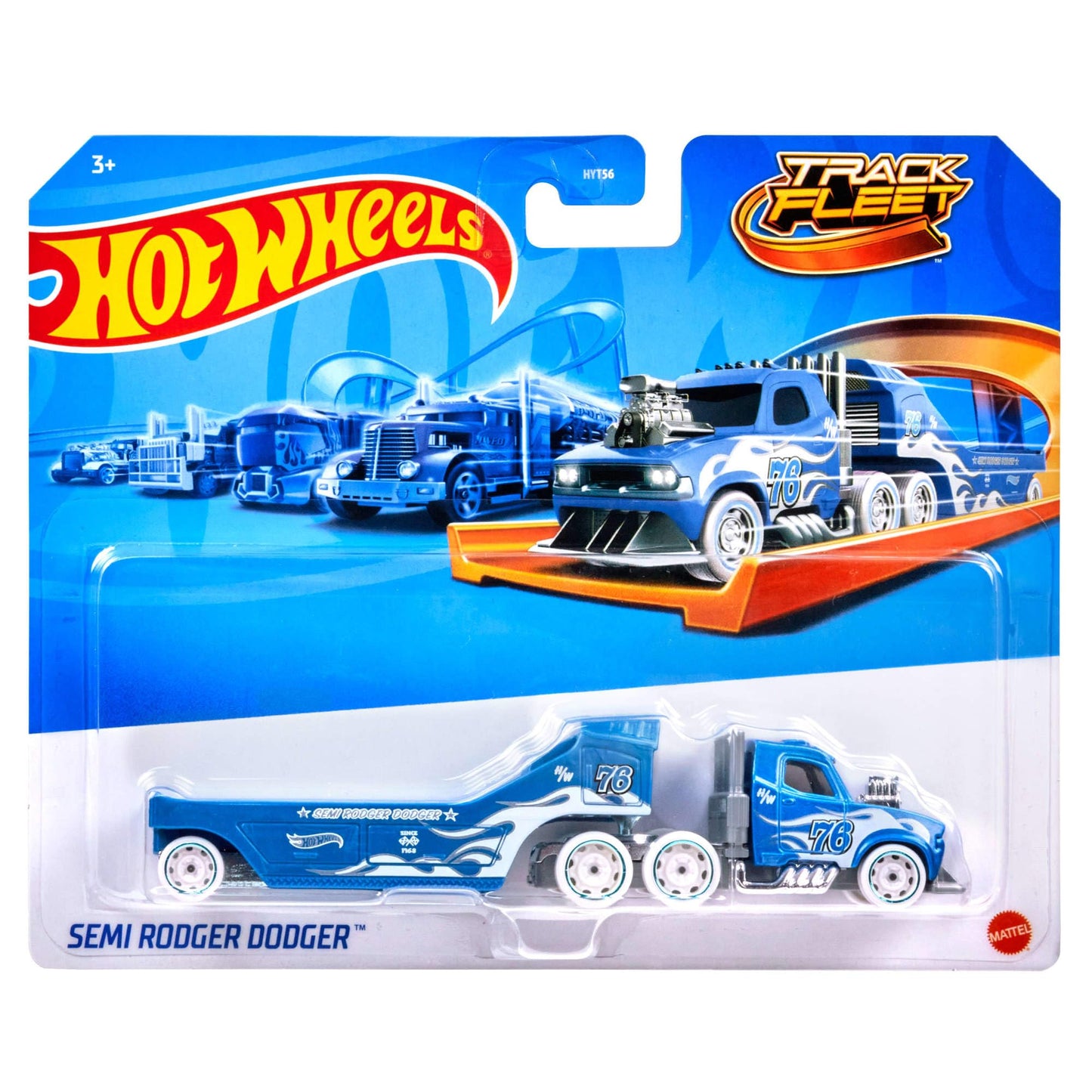 Hot Wheels Track Fleet Trucks Come Loaded with Stunts!