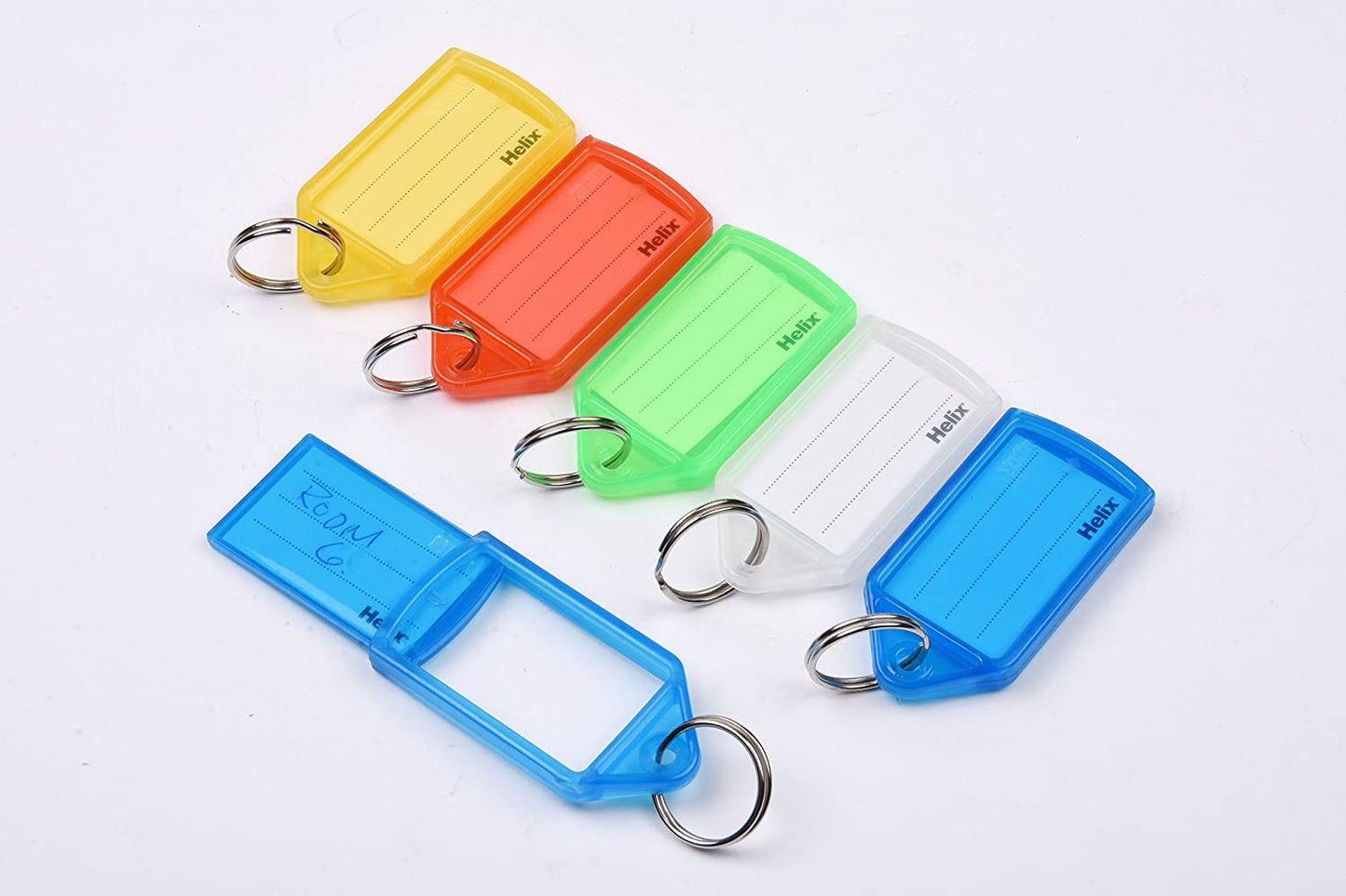 Coloured Key Fobs 60X38Mm