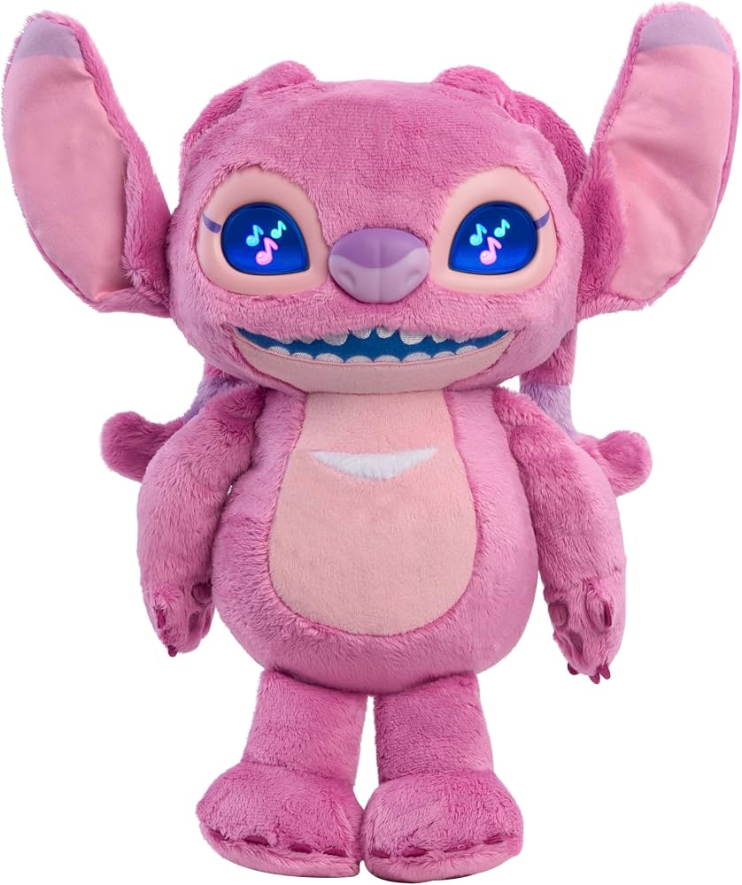 Just Play Disney Stitch Angel Many Moods Interactive Plush