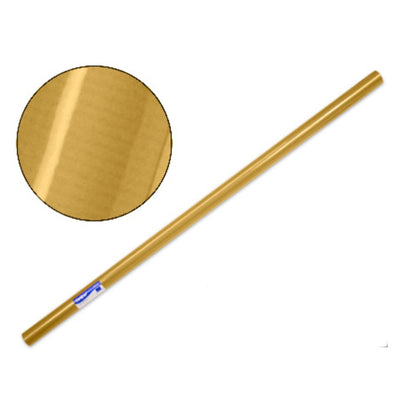 Kraft Wrapping Paper 1 X 3 Mtrs Gold
