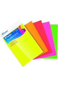 Fluorescent A4 250Gsm X5Pcs