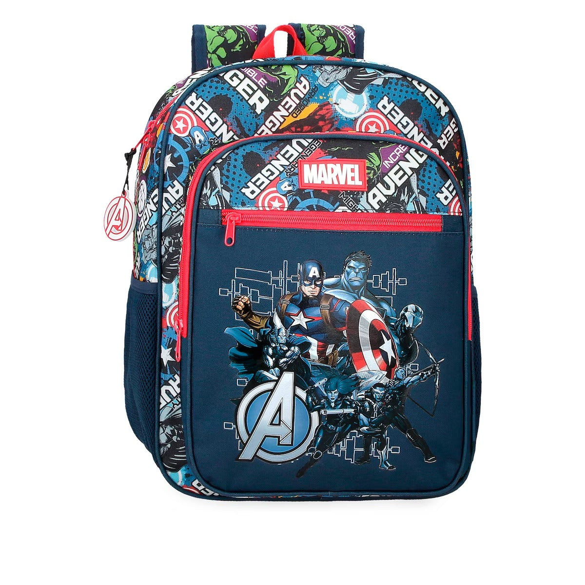 Marvel spider man backpack 1 large compartment fit A4