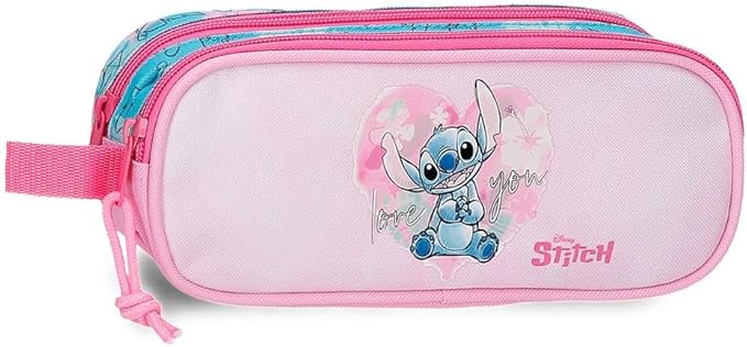 STITCH pencil case 2 compartments
