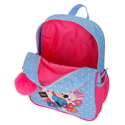 Disney Minnie Flowers Adaptable Backpack 33cm - 1 zip fit A4
