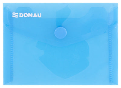 Button A7 Envelope Transparent Blue