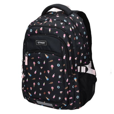 Round Infinity Sweets Backpack 2 Zip Fit A4