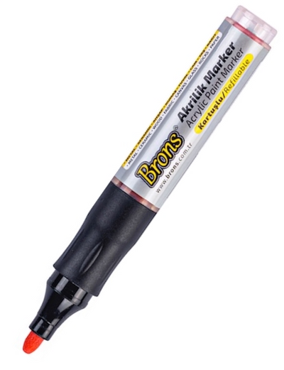 Acrylic Paint Marker 4Mm Red