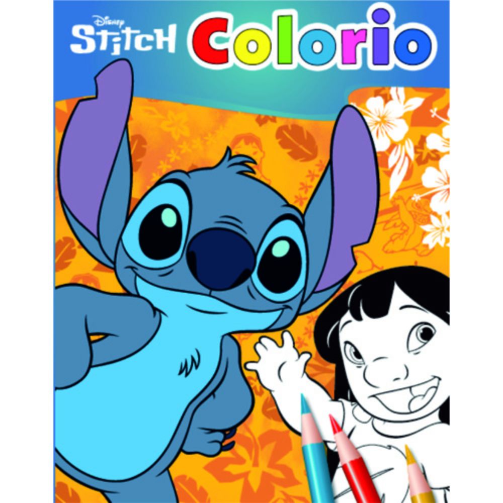 Disney Stitch Colouring Book