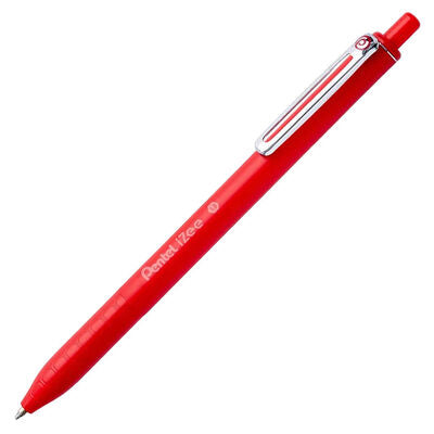Pentel retractable ballpoint pen 1.0mm RED