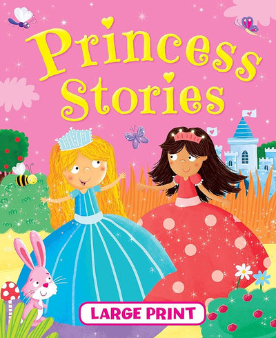 Large Print Book - Princess Stories