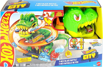 Hot Wheels T Rex Blaze Battle